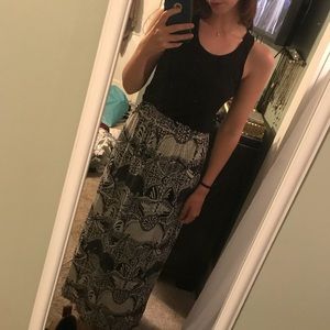 Pink Republic maxi dress in black size xs